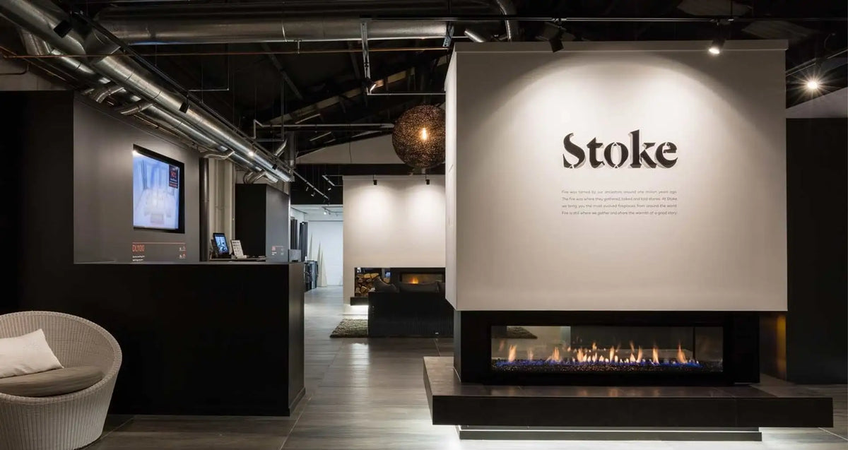 photo of a stoke showroom
