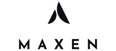 Black 'MAXEN' logo on a white background